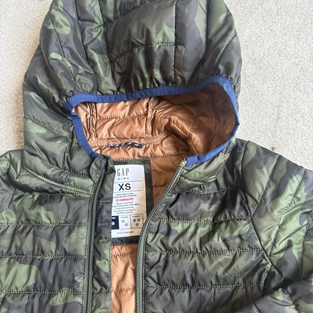 GAP Kids ColdControl Camo Puffer Jacket – XS (4/5)